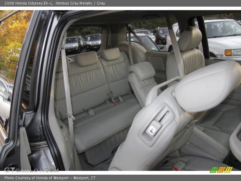 Nimbus Gray Metallic / Gray 2008 Honda Odyssey EX-L