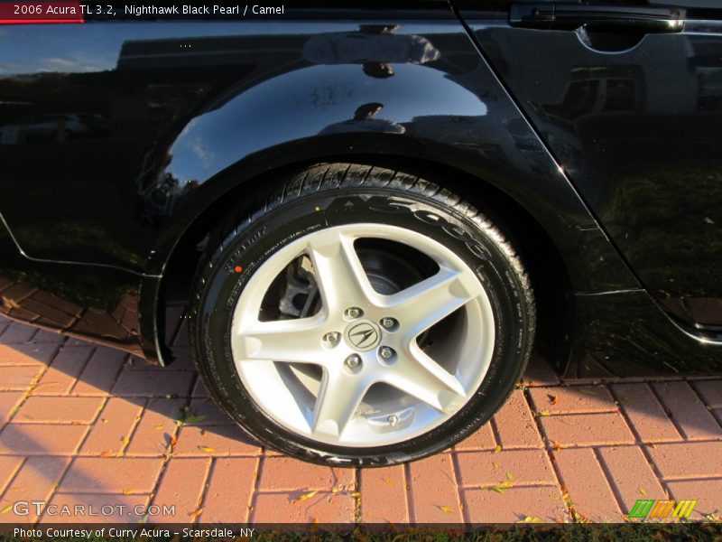 Nighthawk Black Pearl / Camel 2006 Acura TL 3.2
