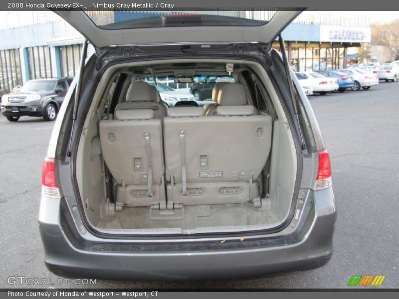 Nimbus Gray Metallic / Gray 2008 Honda Odyssey EX-L