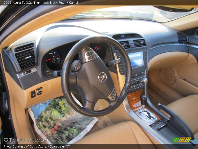 Nighthawk Black Pearl / Camel 2006 Acura TL 3.2
