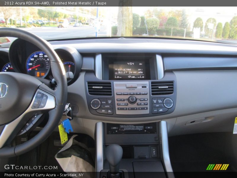 Polished Metal Metallic / Taupe 2012 Acura RDX SH-AWD