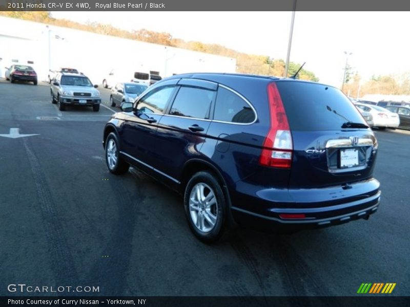 Royal Blue Pearl / Black 2011 Honda CR-V EX 4WD