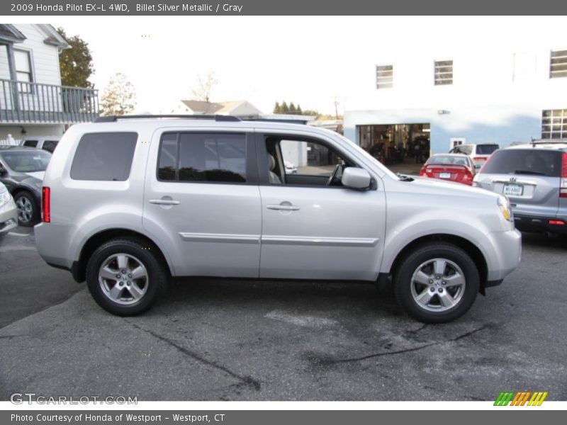 Billet Silver Metallic / Gray 2009 Honda Pilot EX-L 4WD