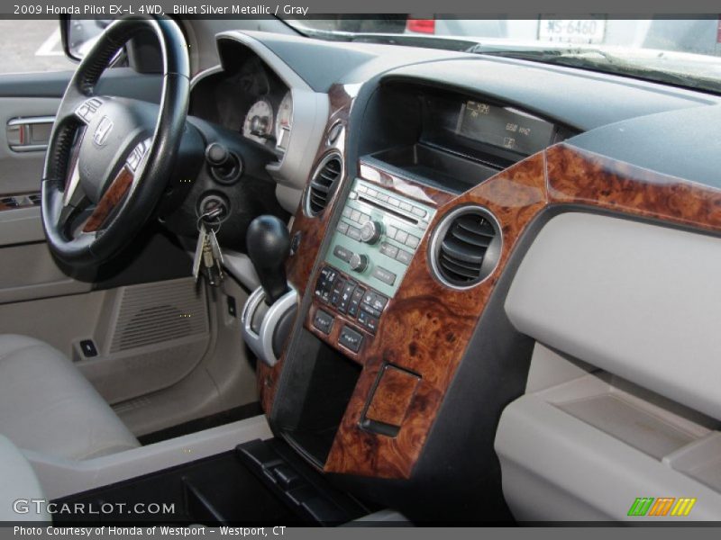 Billet Silver Metallic / Gray 2009 Honda Pilot EX-L 4WD