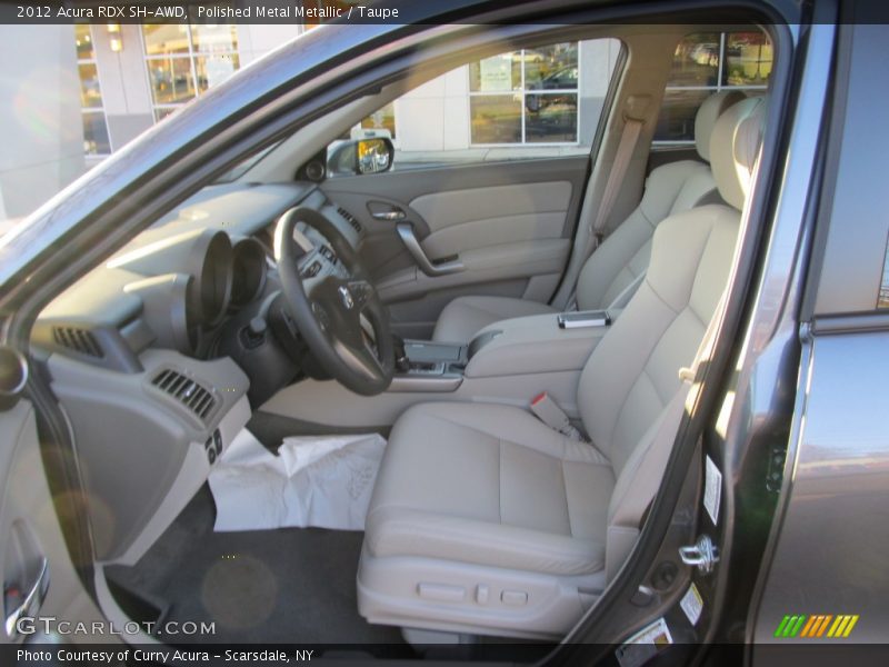 Polished Metal Metallic / Taupe 2012 Acura RDX SH-AWD
