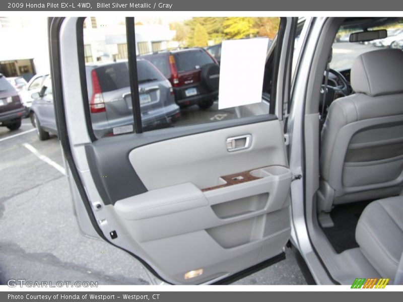 Billet Silver Metallic / Gray 2009 Honda Pilot EX-L 4WD