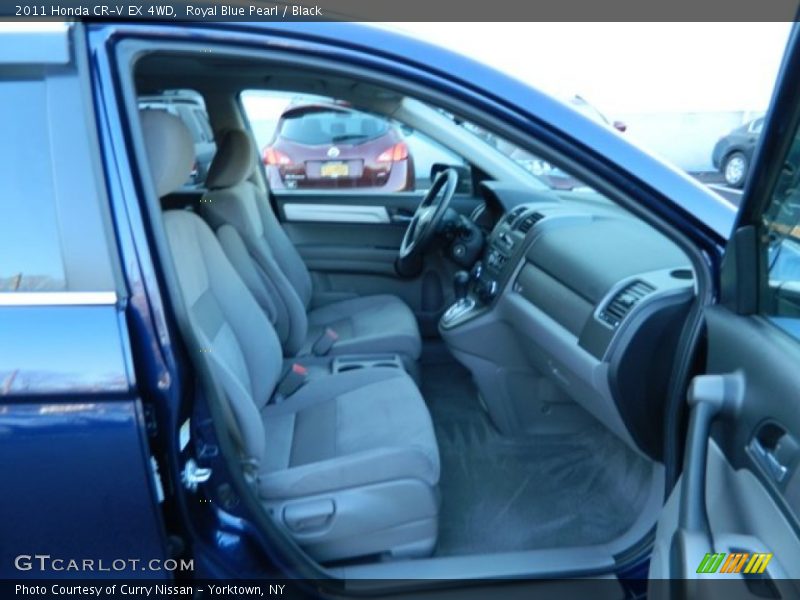 Royal Blue Pearl / Black 2011 Honda CR-V EX 4WD