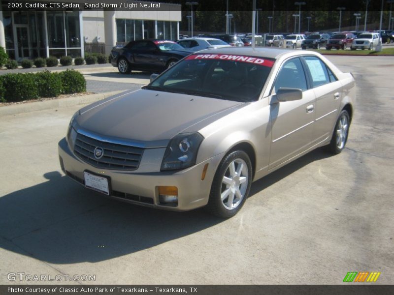 Sand Storm / Light Neutral 2005 Cadillac CTS Sedan