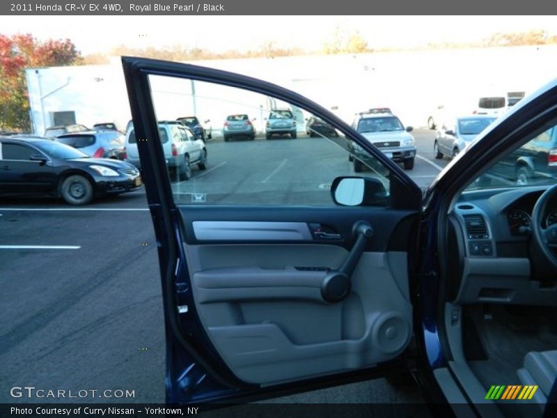 Royal Blue Pearl / Black 2011 Honda CR-V EX 4WD