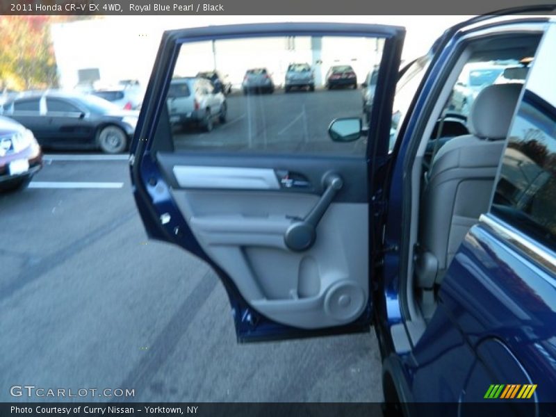 Royal Blue Pearl / Black 2011 Honda CR-V EX 4WD
