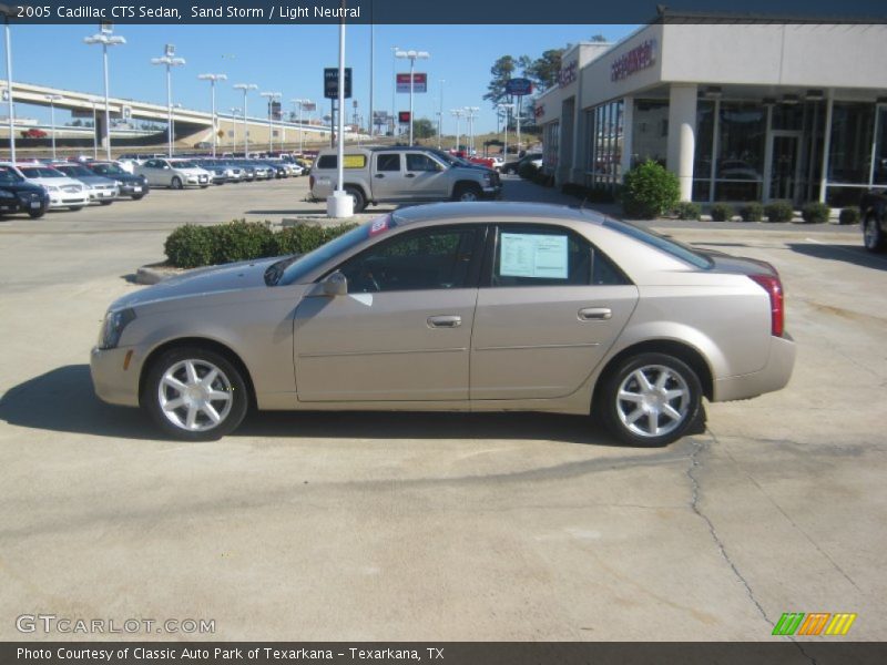 Sand Storm / Light Neutral 2005 Cadillac CTS Sedan