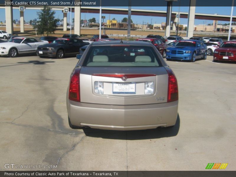 Sand Storm / Light Neutral 2005 Cadillac CTS Sedan