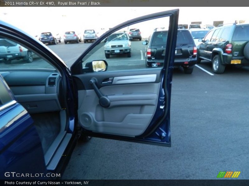 Royal Blue Pearl / Black 2011 Honda CR-V EX 4WD