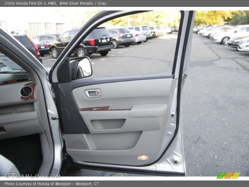 Billet Silver Metallic / Gray 2009 Honda Pilot EX-L 4WD