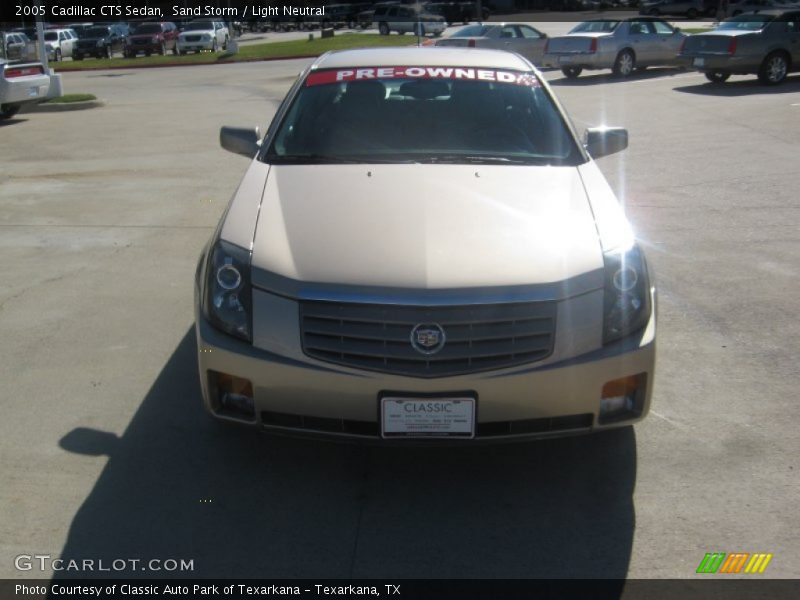 Sand Storm / Light Neutral 2005 Cadillac CTS Sedan