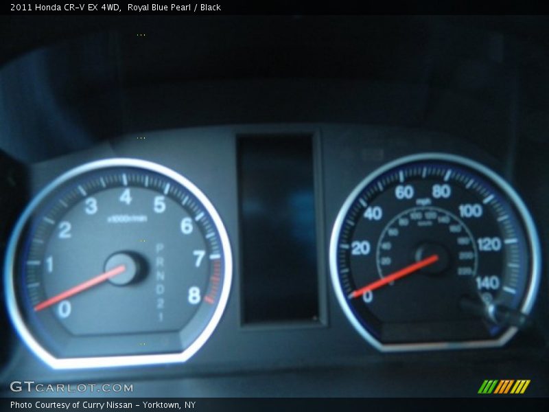 Royal Blue Pearl / Black 2011 Honda CR-V EX 4WD