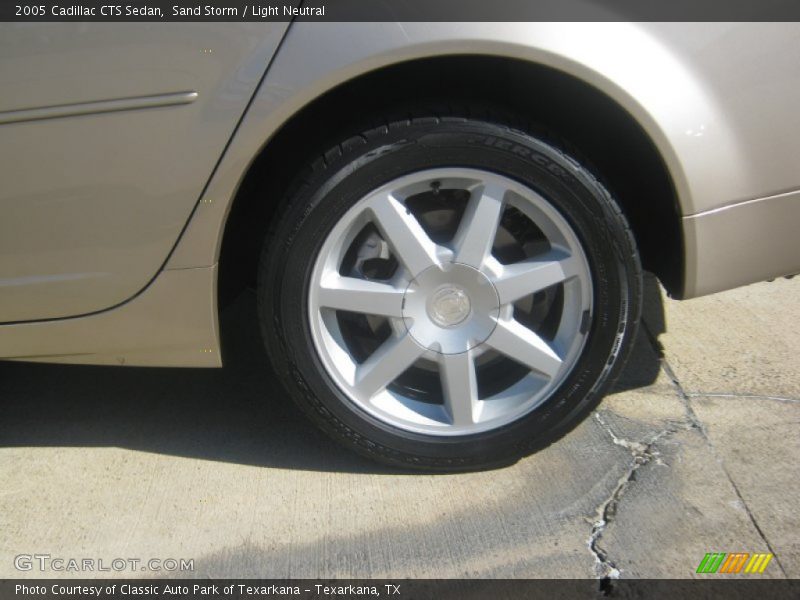 Sand Storm / Light Neutral 2005 Cadillac CTS Sedan