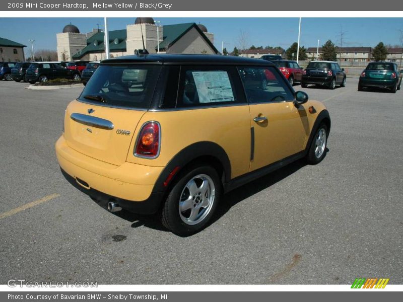 Mellow Yellow / Black/Grey 2009 Mini Cooper Hardtop