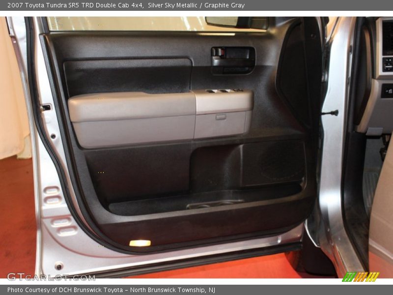 Silver Sky Metallic / Graphite Gray 2007 Toyota Tundra SR5 TRD Double Cab 4x4