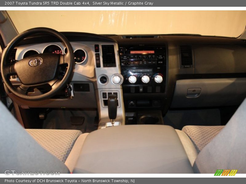 Silver Sky Metallic / Graphite Gray 2007 Toyota Tundra SR5 TRD Double Cab 4x4