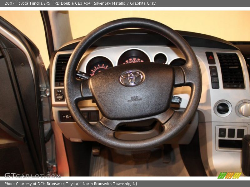Silver Sky Metallic / Graphite Gray 2007 Toyota Tundra SR5 TRD Double Cab 4x4
