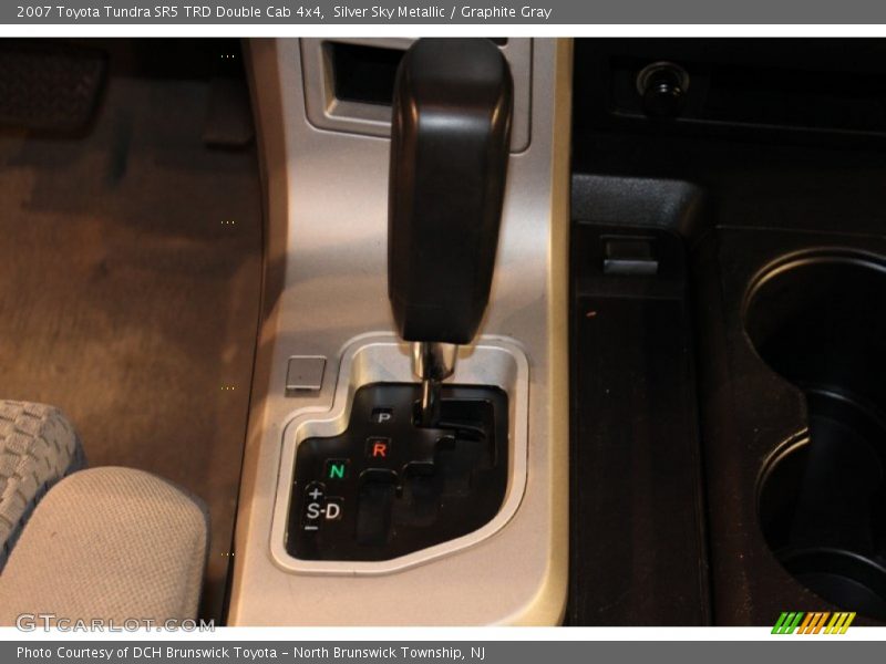 Silver Sky Metallic / Graphite Gray 2007 Toyota Tundra SR5 TRD Double Cab 4x4