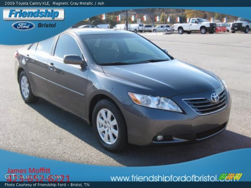 Magnetic Gray Metallic / Ash 2009 Toyota Camry XLE