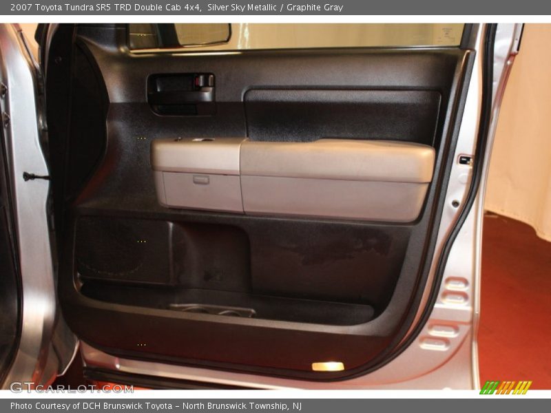 Silver Sky Metallic / Graphite Gray 2007 Toyota Tundra SR5 TRD Double Cab 4x4