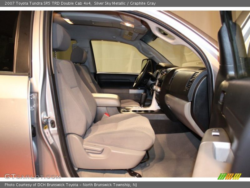 Silver Sky Metallic / Graphite Gray 2007 Toyota Tundra SR5 TRD Double Cab 4x4