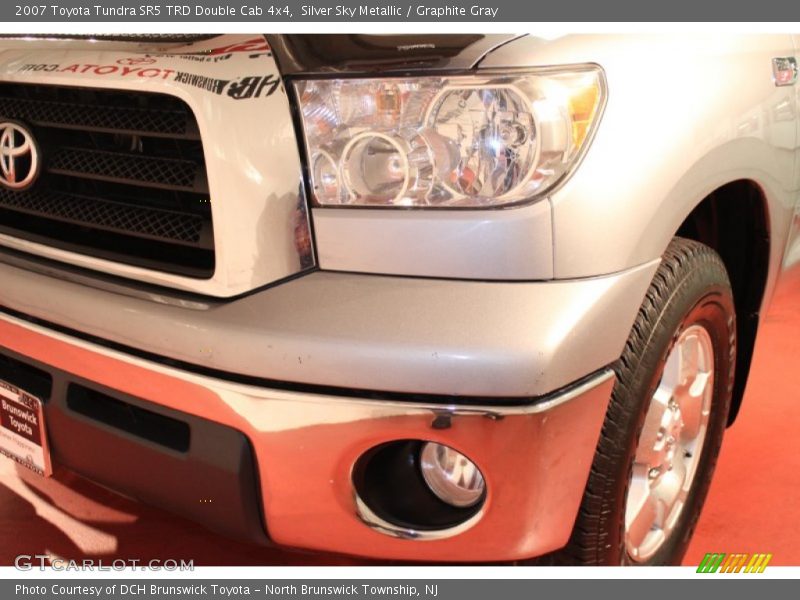 Silver Sky Metallic / Graphite Gray 2007 Toyota Tundra SR5 TRD Double Cab 4x4