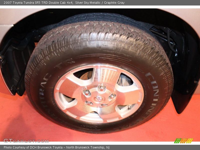 Silver Sky Metallic / Graphite Gray 2007 Toyota Tundra SR5 TRD Double Cab 4x4