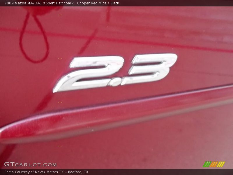 Copper Red Mica / Black 2009 Mazda MAZDA3 s Sport Hatchback