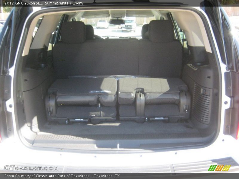 Summit White / Ebony 2012 GMC Yukon SLE
