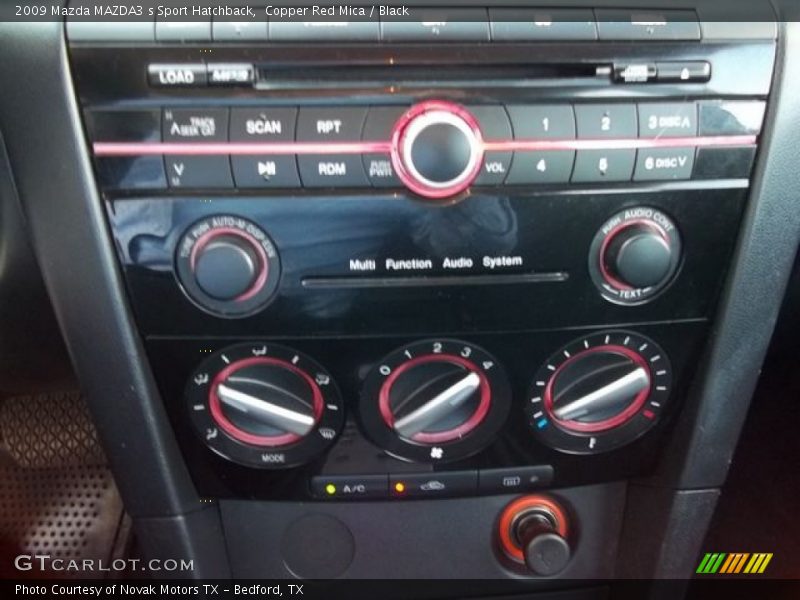 Copper Red Mica / Black 2009 Mazda MAZDA3 s Sport Hatchback