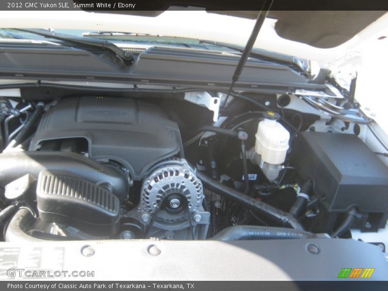 Summit White / Ebony 2012 GMC Yukon SLE