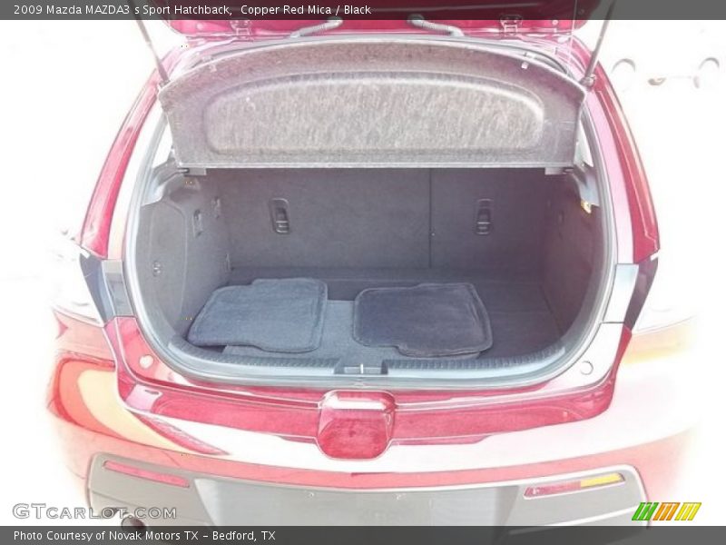 Copper Red Mica / Black 2009 Mazda MAZDA3 s Sport Hatchback
