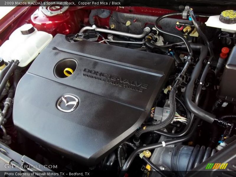 Copper Red Mica / Black 2009 Mazda MAZDA3 s Sport Hatchback
