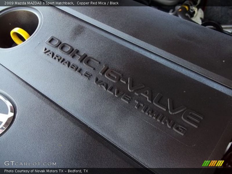 Copper Red Mica / Black 2009 Mazda MAZDA3 s Sport Hatchback
