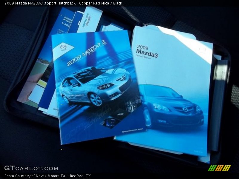 Copper Red Mica / Black 2009 Mazda MAZDA3 s Sport Hatchback
