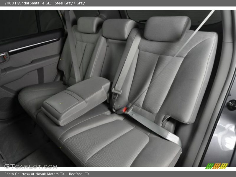 Steel Gray / Gray 2008 Hyundai Santa Fe GLS