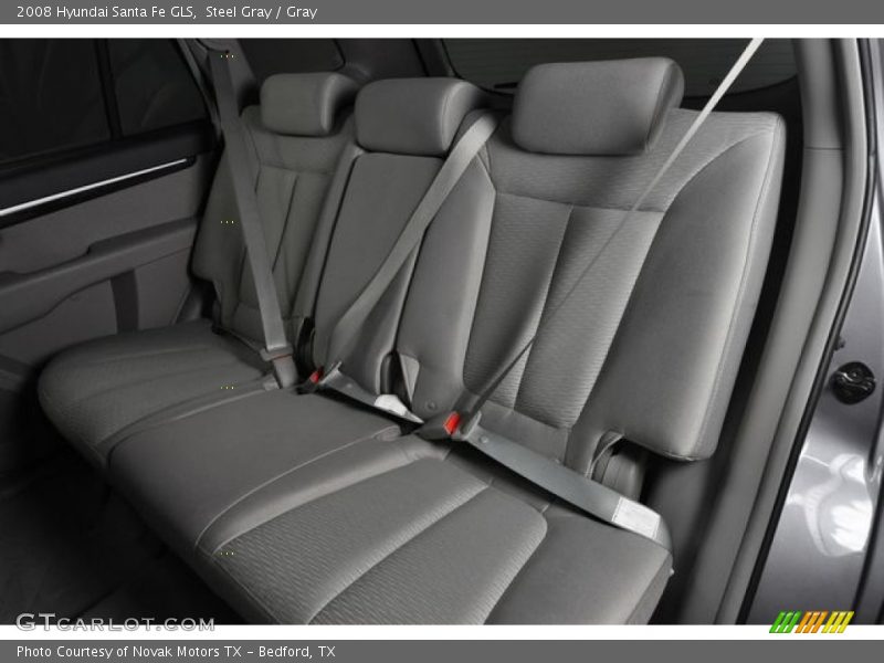 Steel Gray / Gray 2008 Hyundai Santa Fe GLS