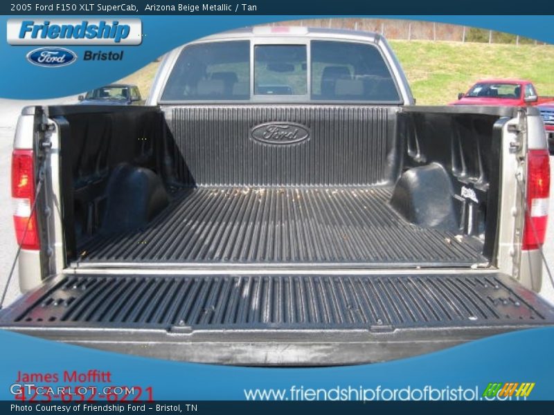 Arizona Beige Metallic / Tan 2005 Ford F150 XLT SuperCab
