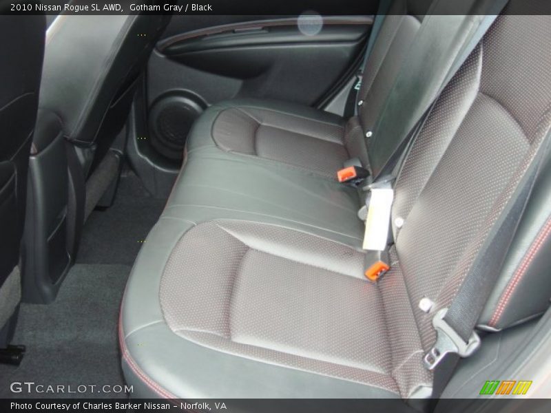 Gotham Gray / Black 2010 Nissan Rogue SL AWD
