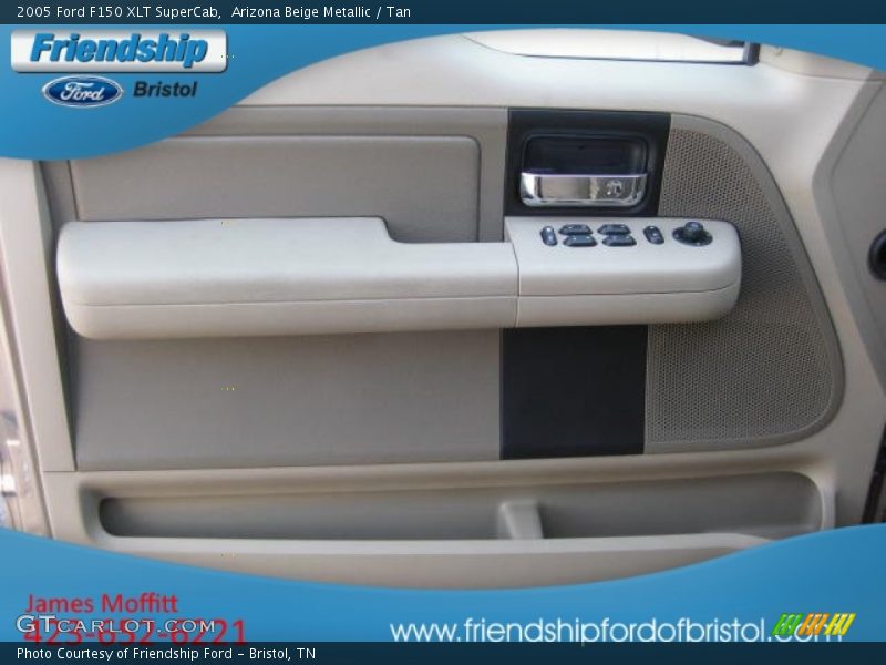 Arizona Beige Metallic / Tan 2005 Ford F150 XLT SuperCab
