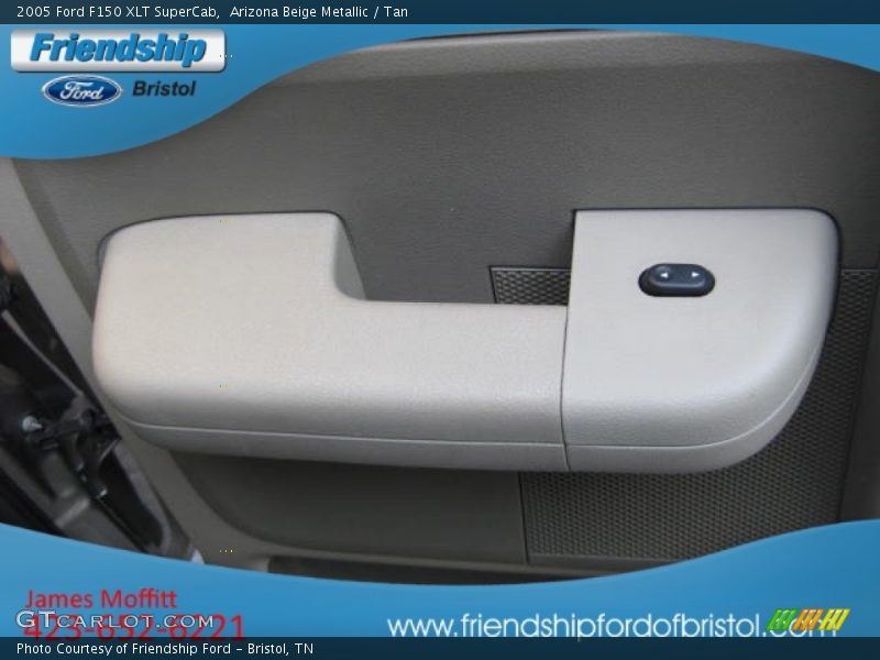 Arizona Beige Metallic / Tan 2005 Ford F150 XLT SuperCab