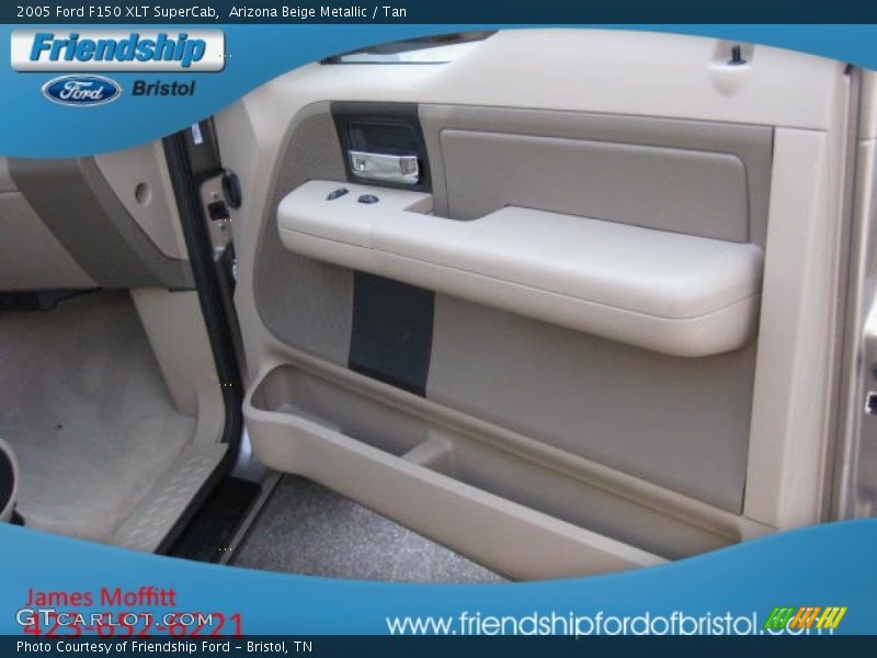 Arizona Beige Metallic / Tan 2005 Ford F150 XLT SuperCab