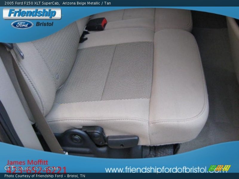 Arizona Beige Metallic / Tan 2005 Ford F150 XLT SuperCab