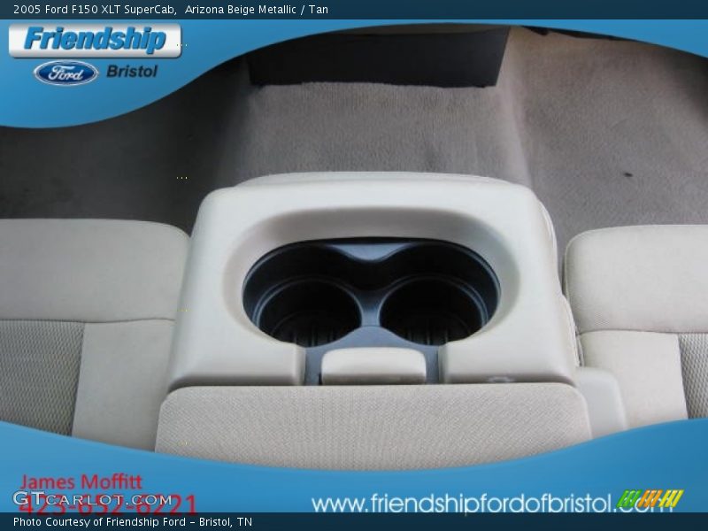 Arizona Beige Metallic / Tan 2005 Ford F150 XLT SuperCab