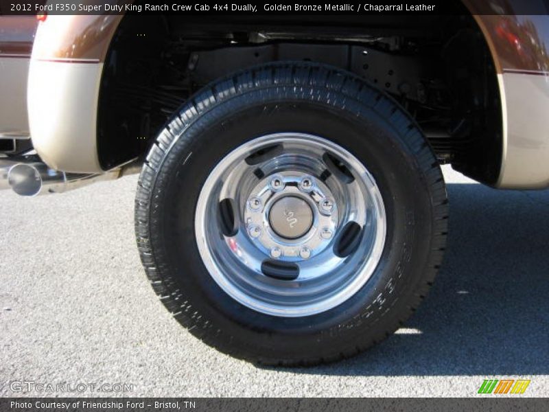  2012 F350 Super Duty King Ranch Crew Cab 4x4 Dually Wheel