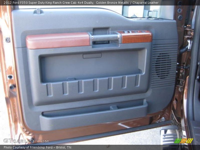 Door Panel of 2012 F350 Super Duty King Ranch Crew Cab 4x4 Dually